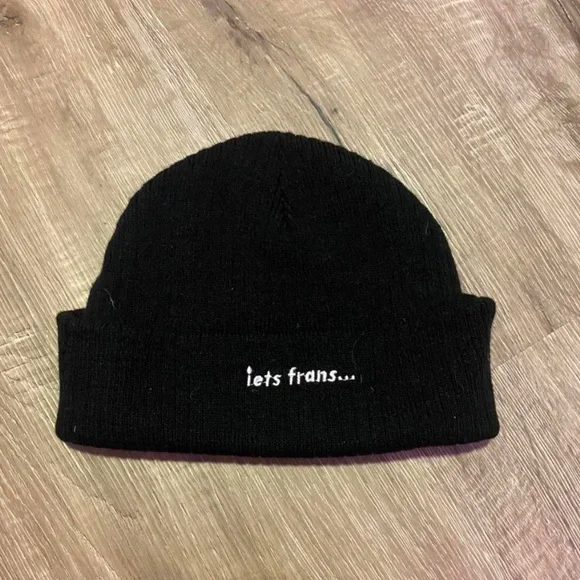 Iets frans black beanie
